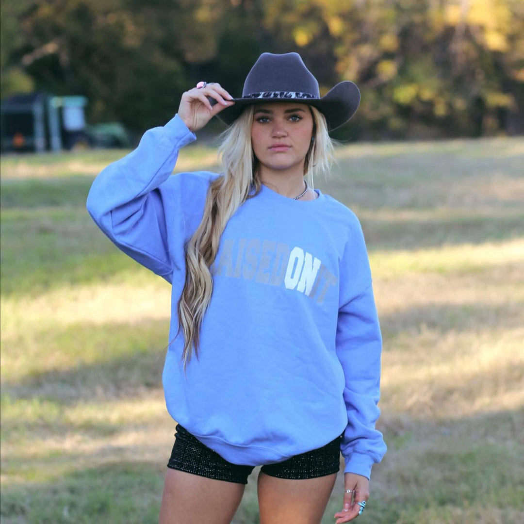 The "OG" Crewneck Sweatshirt | Ocean Blue | Unisex Comfort Sweatshirt