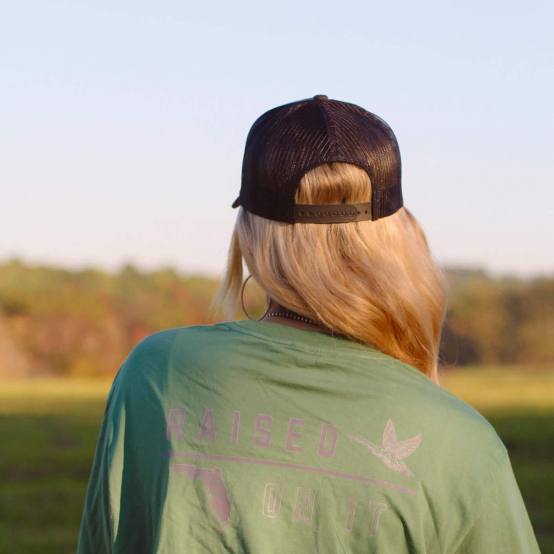 Florida Sportsmen | Engraved Leather Patch Hat |