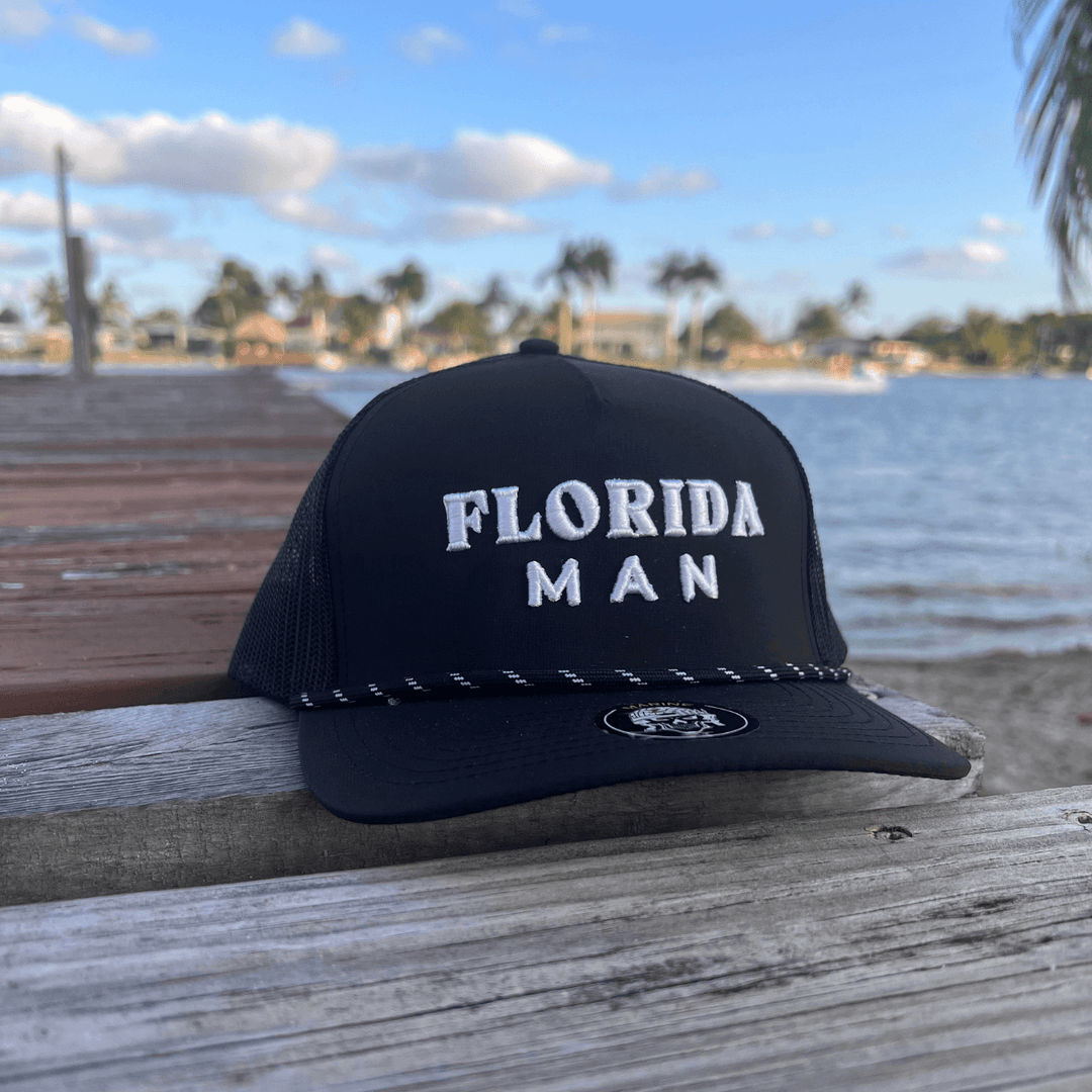 Florida Man | Embroidered Trucker Hat | Performance Hats