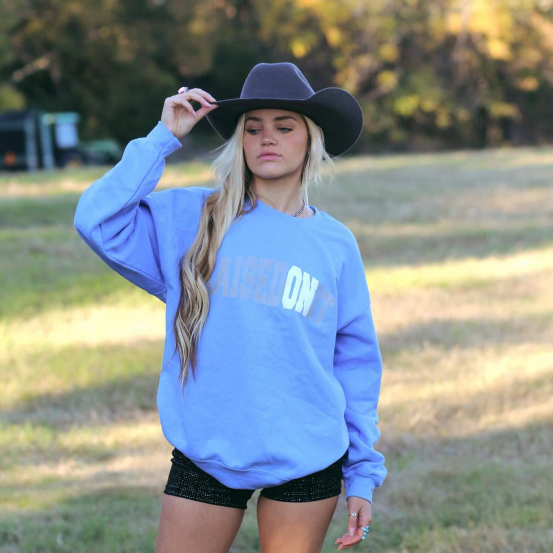 The "OG" Crewneck Sweatshirt | Ocean Blue | Unisex Comfort Sweatshirt