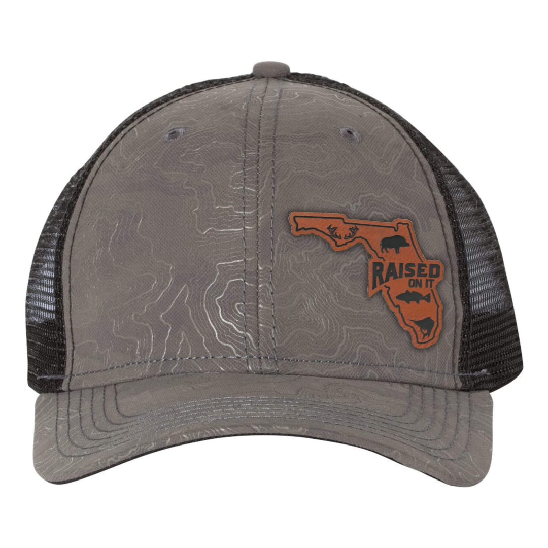 Florida Sportsmen | Engraved Leather Patch Hat |