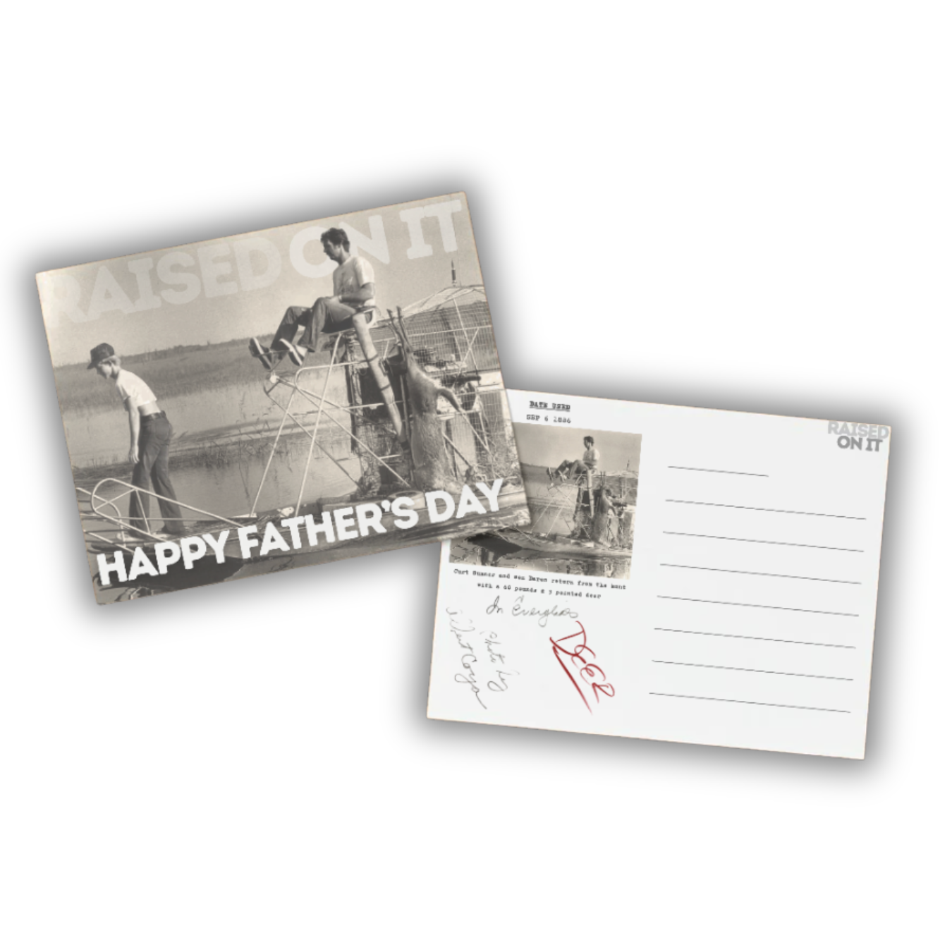 Father's Day Postcard