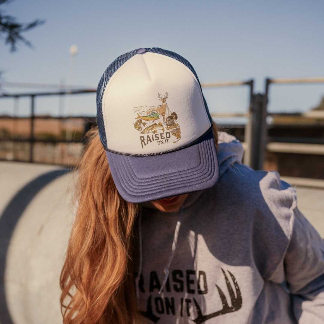 Raised On It: 1 Free Mystery Foam Trucker Hat