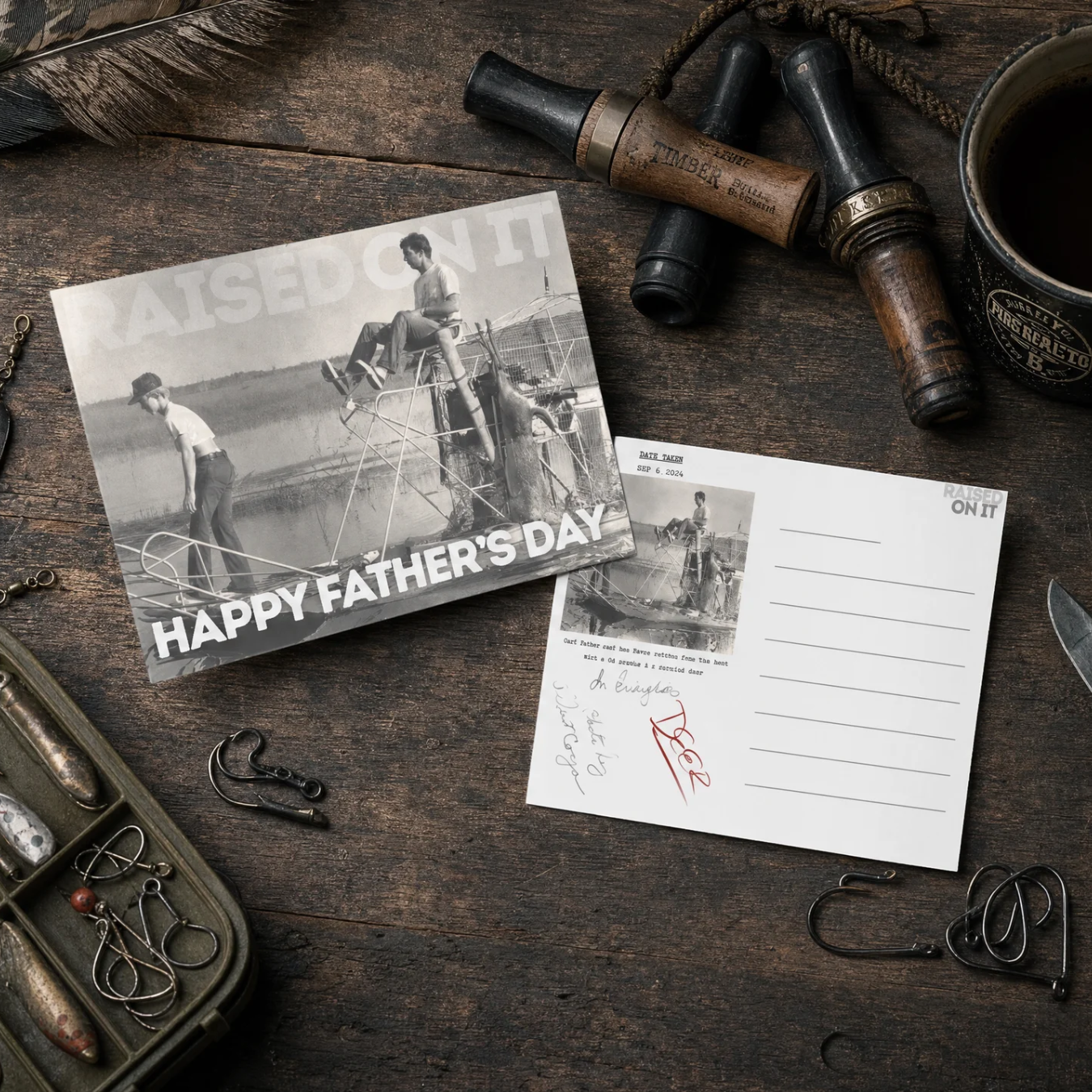 Father's Day Postcard