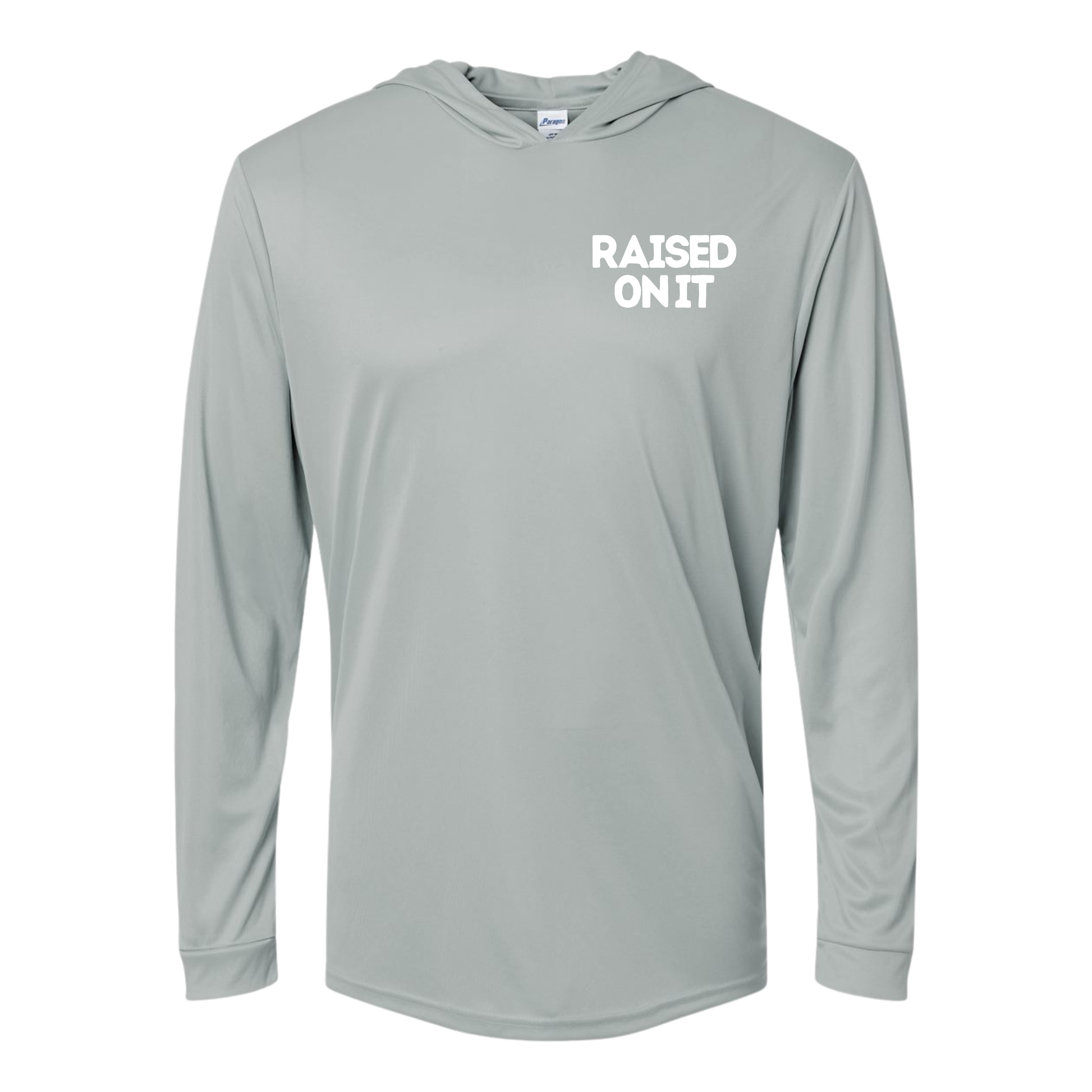 Good Dogs Dead Ducks | Long Sleeve Performance Hoodie | Steel Grey