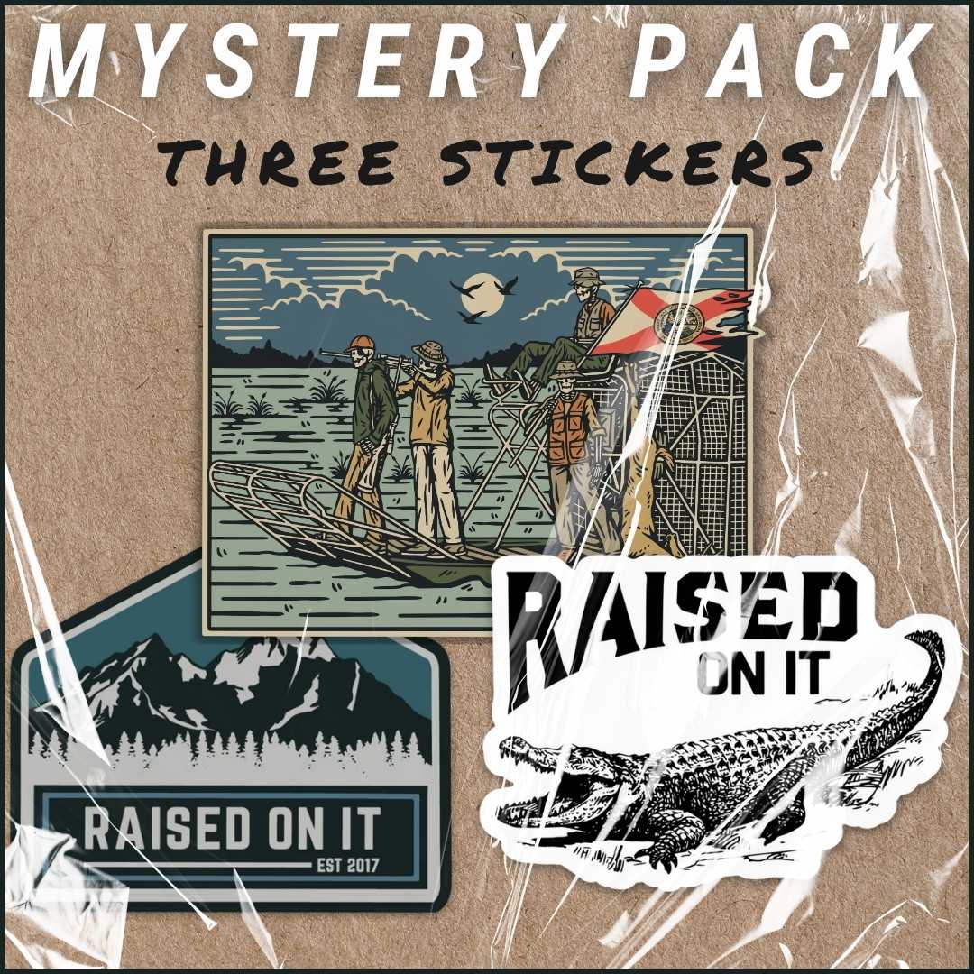 Raised On It Stickers: Mystery 3-Pack