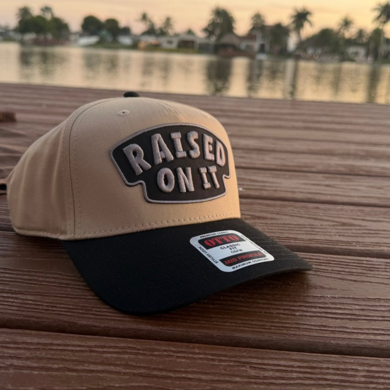 Embroidered Patch Hat | Raised On It Logo | 5 Panel