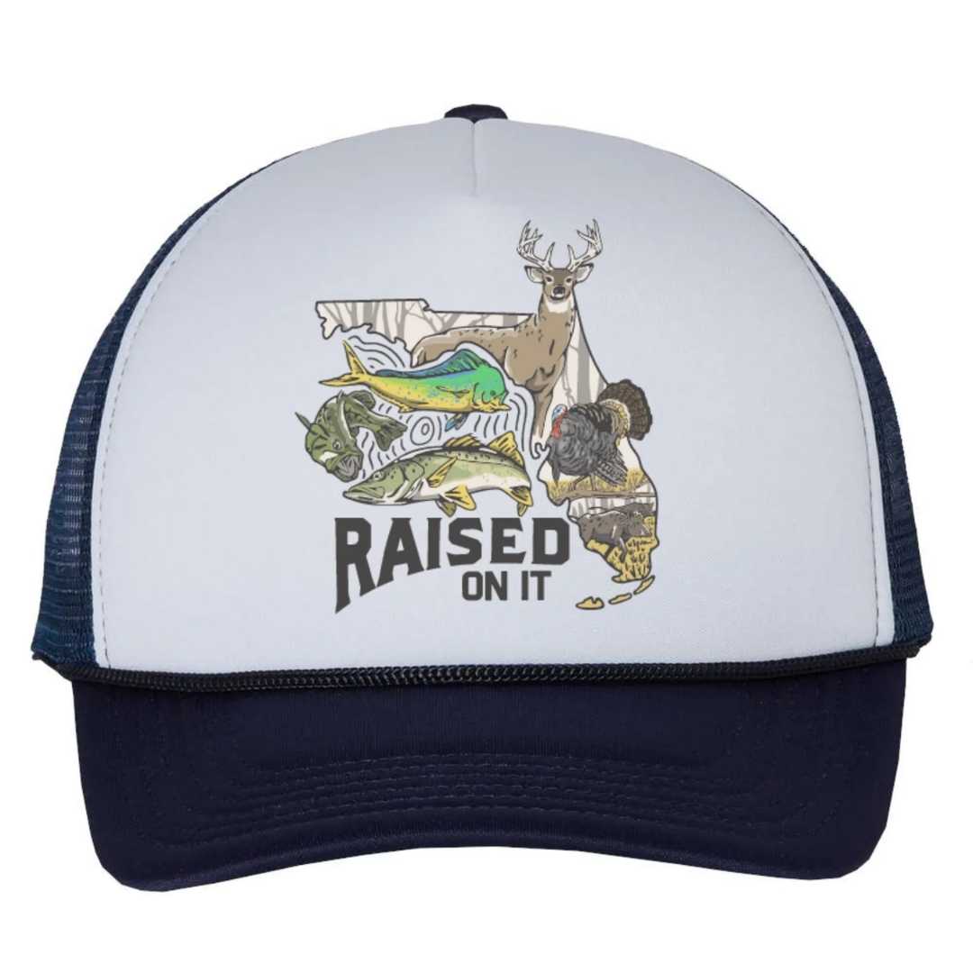 Raised On It: 1 Free Mystery Foam Trucker Hat