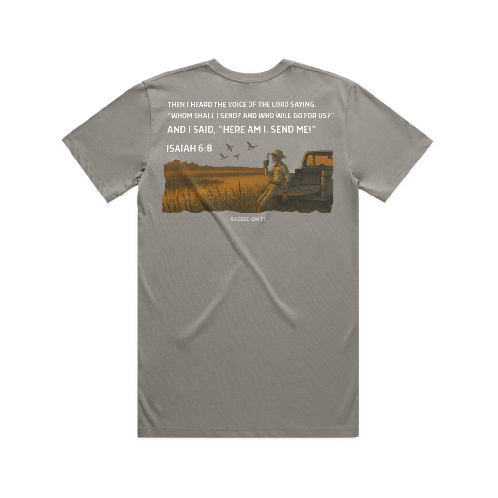 Isaiah 6:8 | Waterfowl Scene | Short Sleeve Comfort Tee