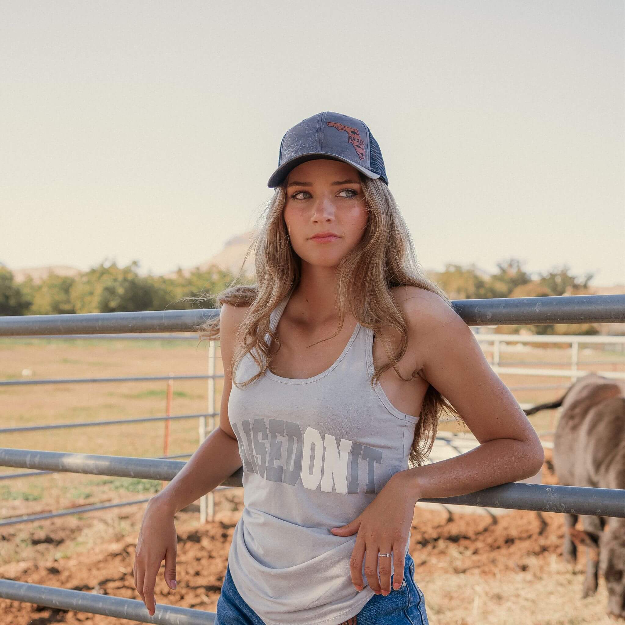 Florida Sportsmen | Engraved Leather Patch Hat |