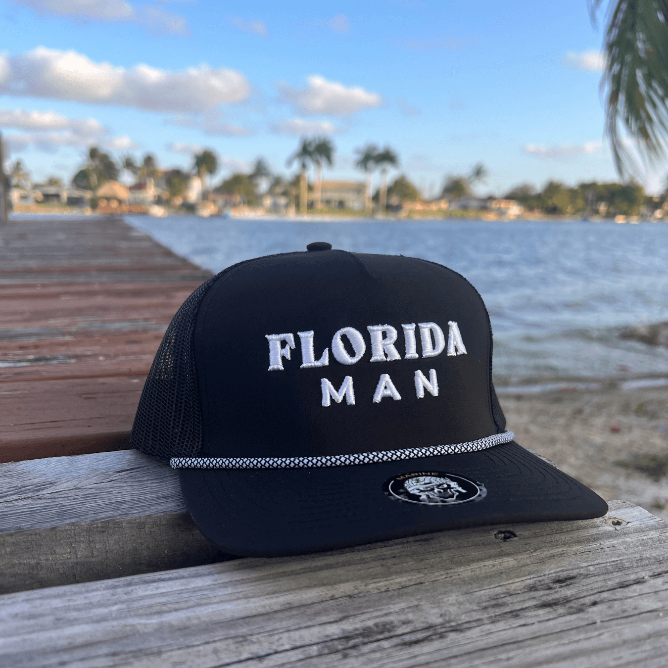 Florida Man | Embroidered Trucker Hat | Performance Hats – Raised On It