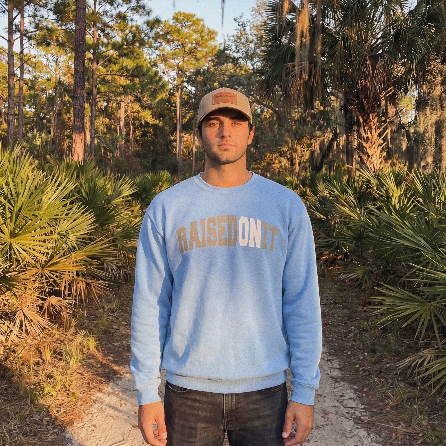 The "OG" Crewneck Sweatshirt | Ocean Blue | Unisex Comfort Sweatshirt