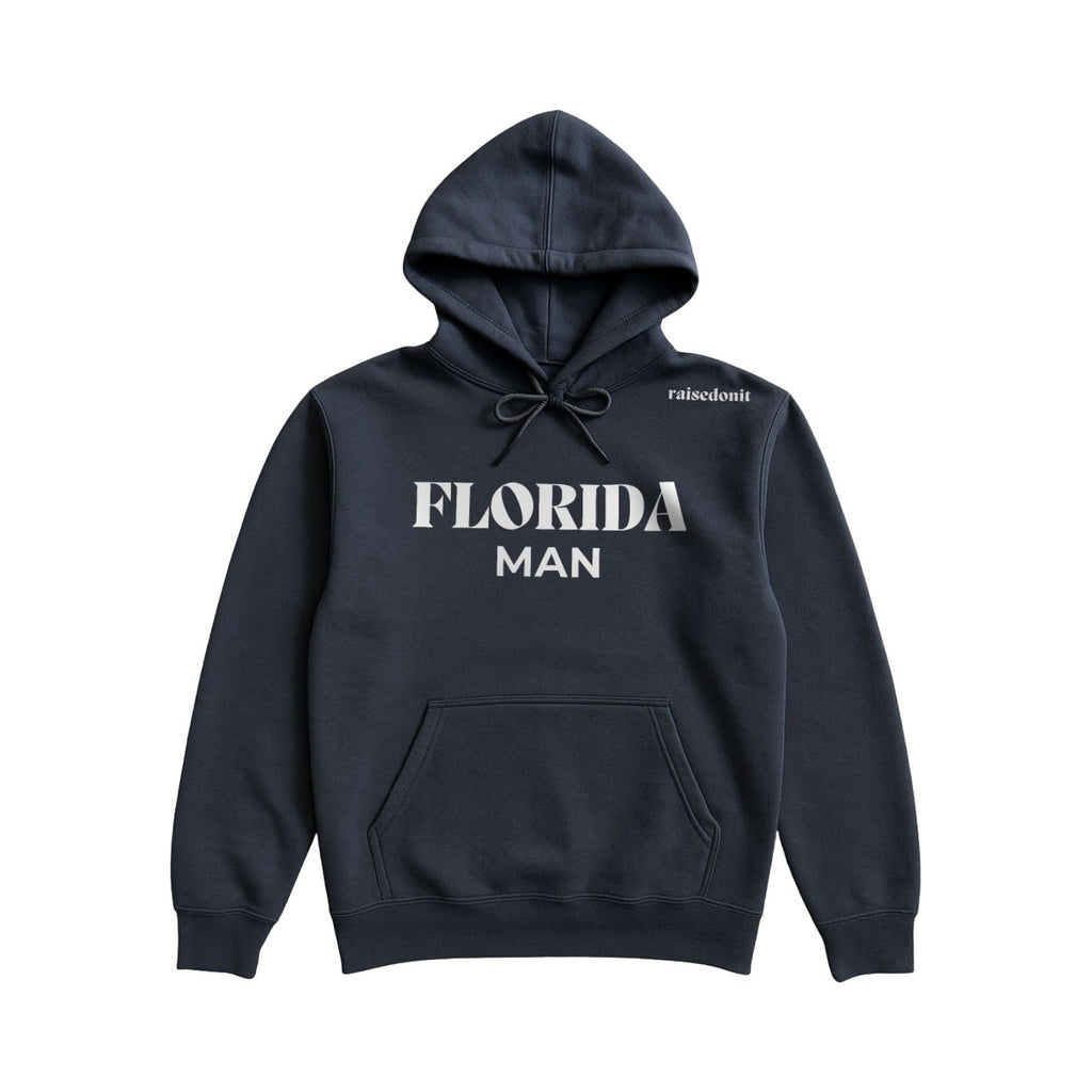 Florida Man | Navy Blue | Unisex Comfort Hoodie