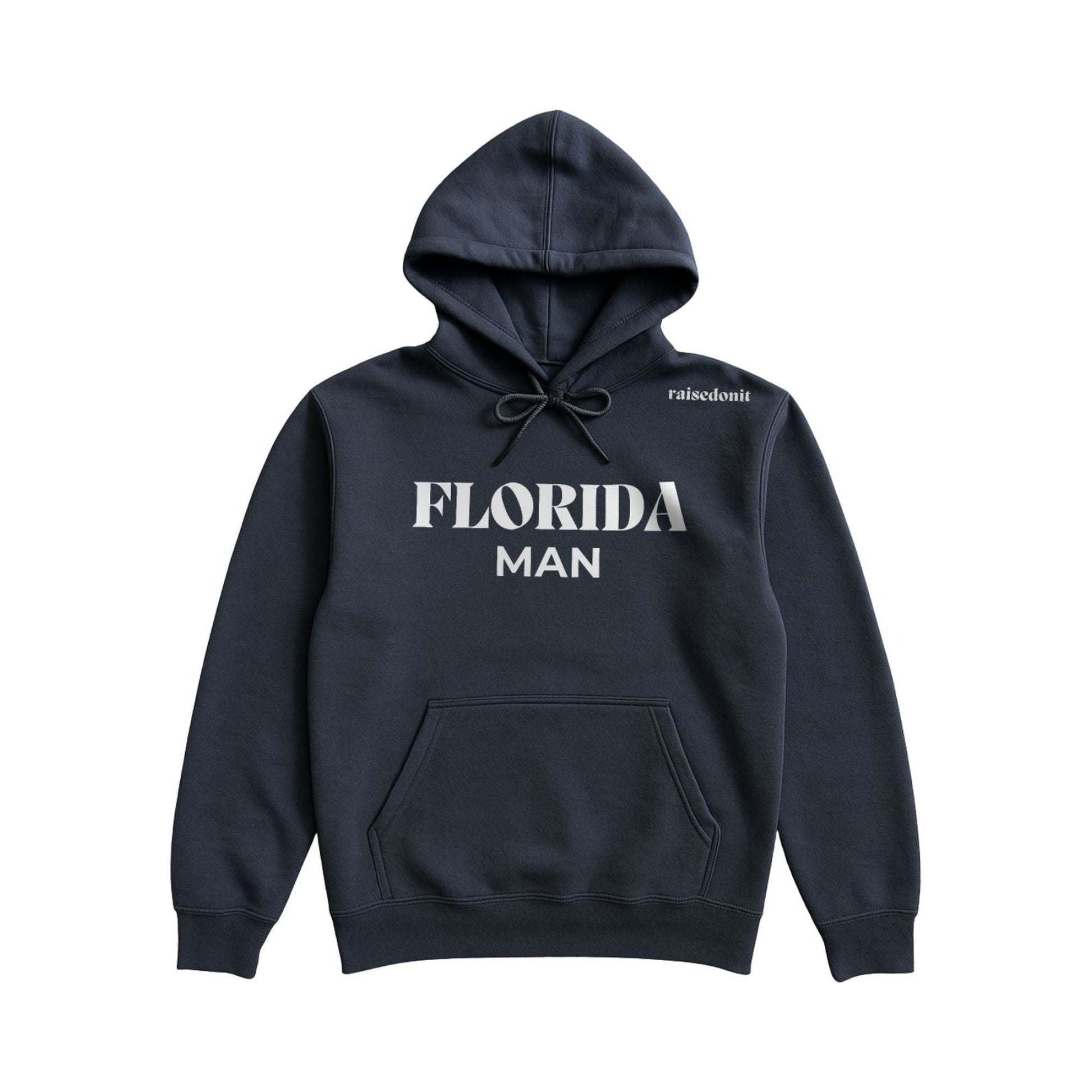 Florida Man | Navy Blue | Unisex Comfort Hoodie
