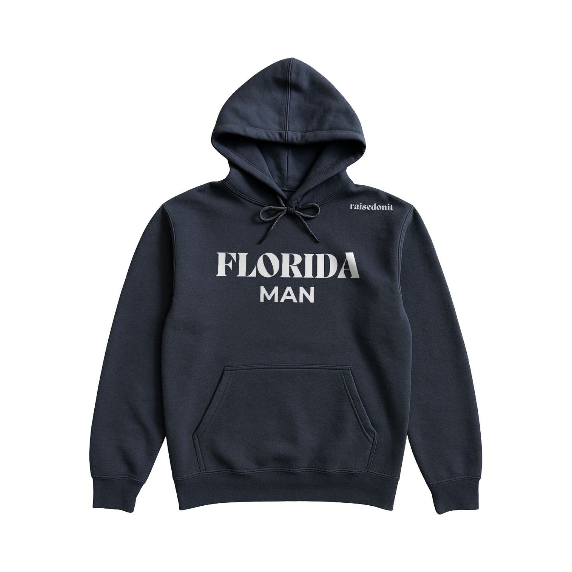 Florida Man | Navy Blue | Unisex Comfort Hoodie