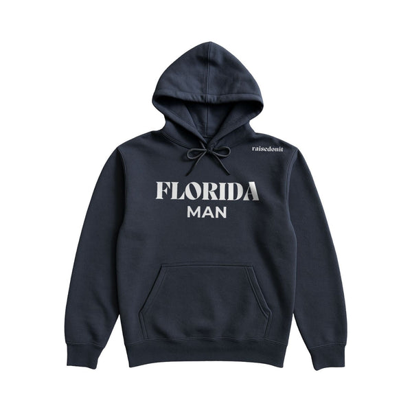 Florida Man | Navy Blue | Unisex Comfort Hoodie