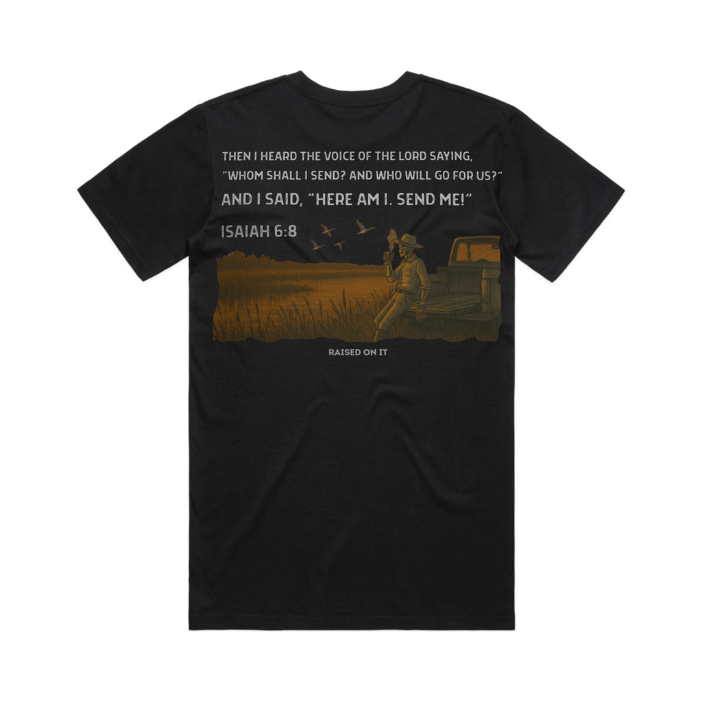 Isaiah 6:8 | Waterfowl Scene | Short Sleeve Comfort Tee