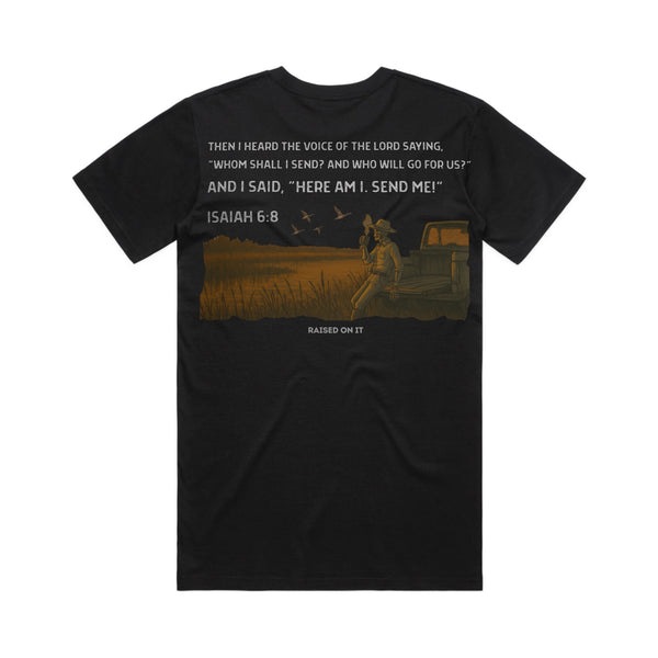Isaiah 6:8 | Waterfowl Scene | Short Sleeve Comfort Tee
