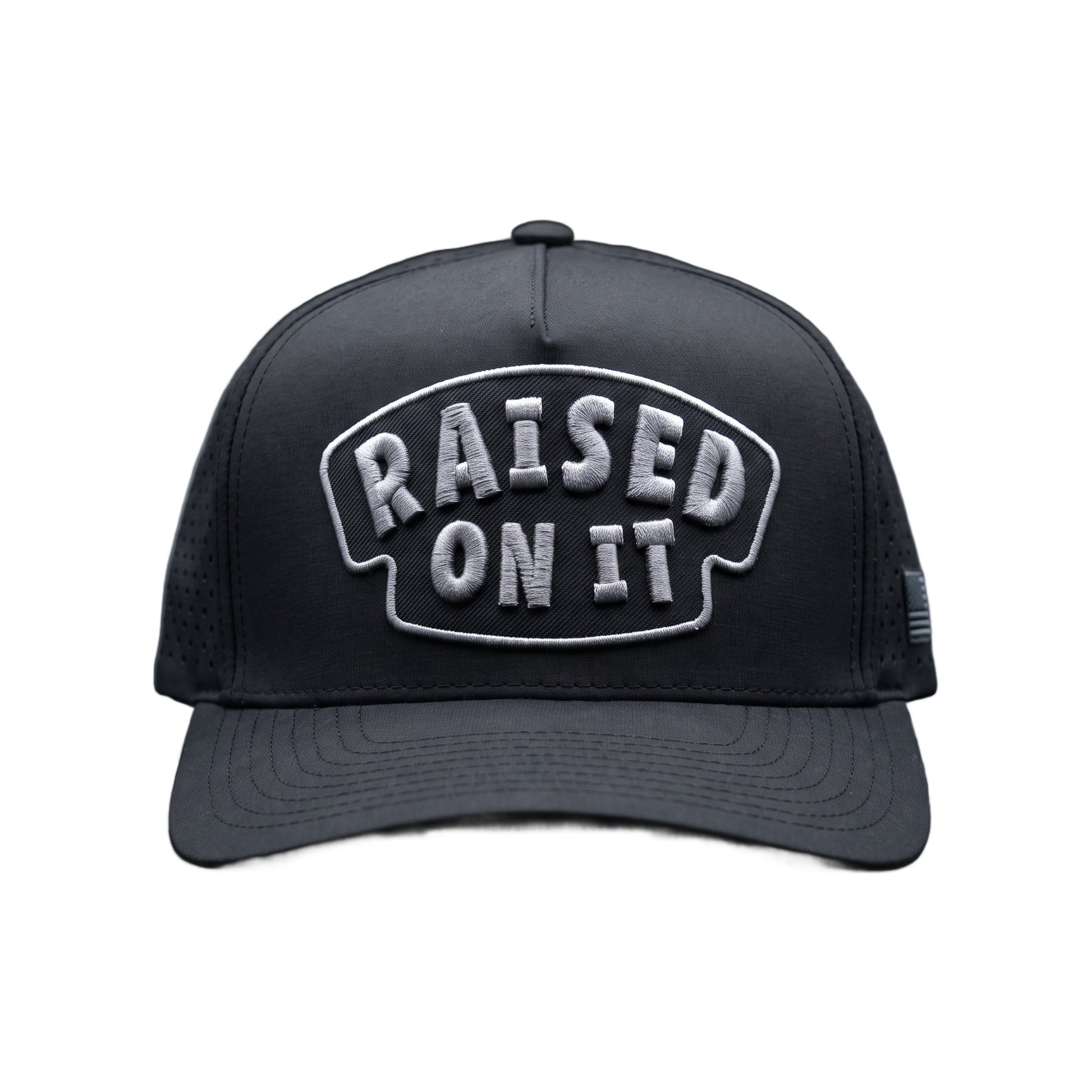 Raised On It | America 250 | Blackout Performance Hat