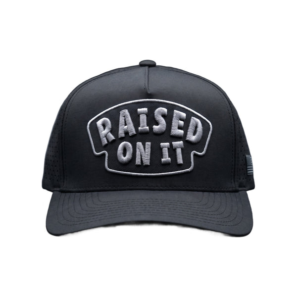 Raised On It | America 250 | Blackout Performance Hat