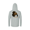 Good Dogs Dead Ducks | Long Sleeve Performance Hoodie | Steel Grey
