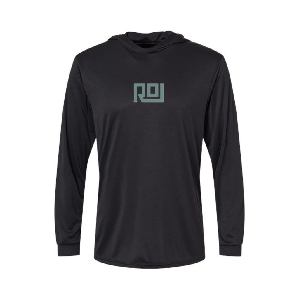 Midnight Rider | ROI Performance Hoodie | Midnight Black