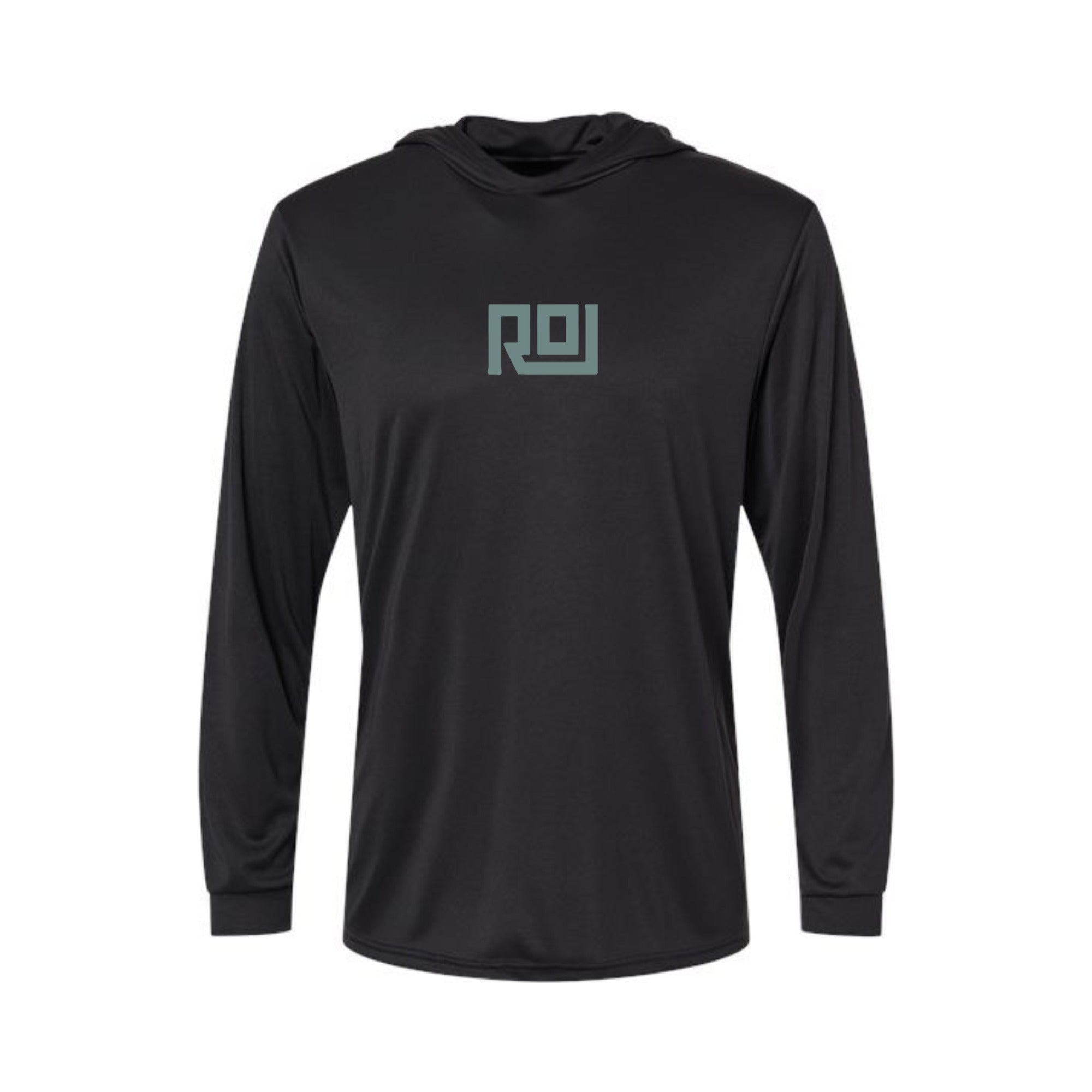 Midnight Rider | ROI Performance Hoodie | Midnight Black