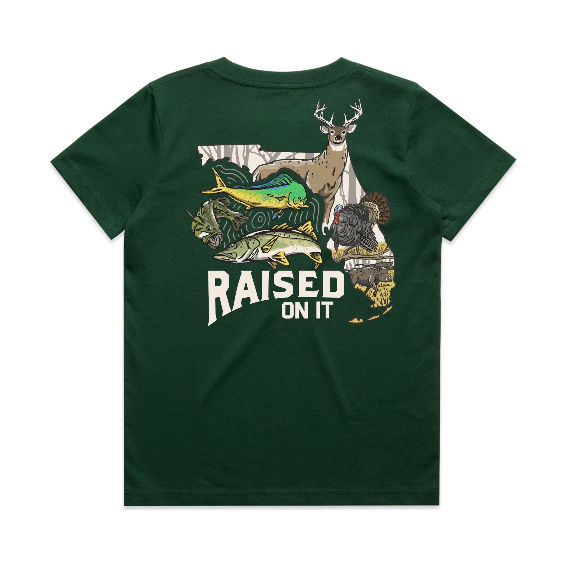Youth & Toddler Florida Sportsman | Pine Green | Comfort Short Sleeve