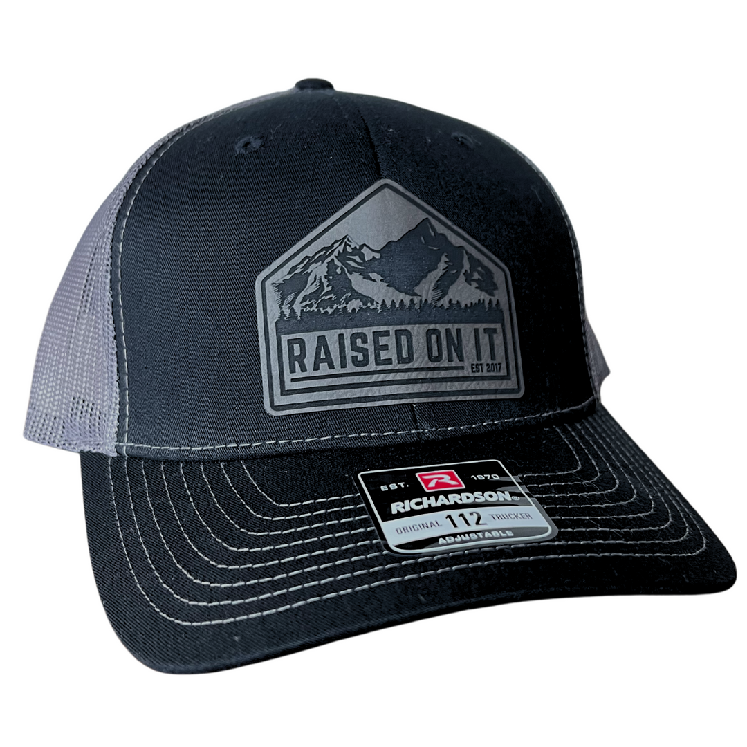 The "OG" - Mountain Hat | Engraved Leather Patch Hat