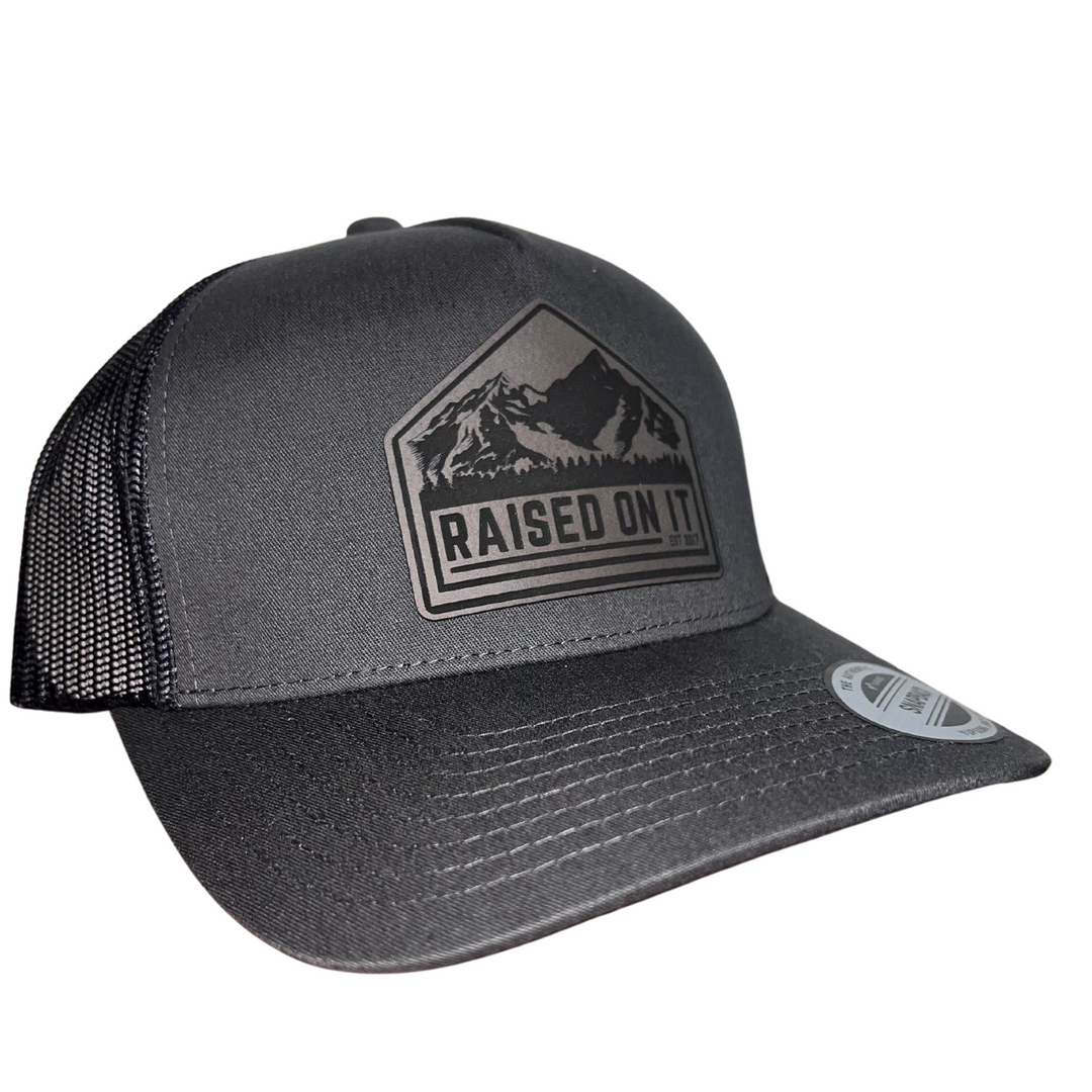 The "OG" - Mountain Hat | Engraved Leather Patch Hat