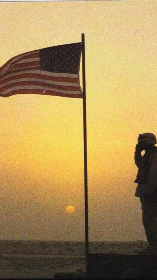 Free vintage Americana phone wallpaper, 250 Years set two, number 24